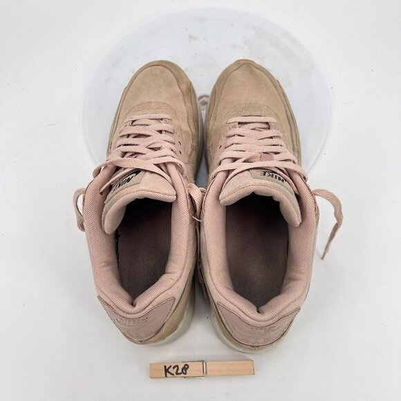 Nike Air Max 90 Ultra 2.0 Women Size 11 924447-201 Particle Beige Suede Shoes - Picture 12 of 14